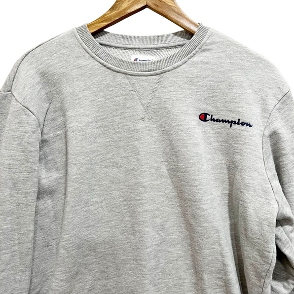 Champion Gray Crewneck Sweatshirt - Picture 4 of 6